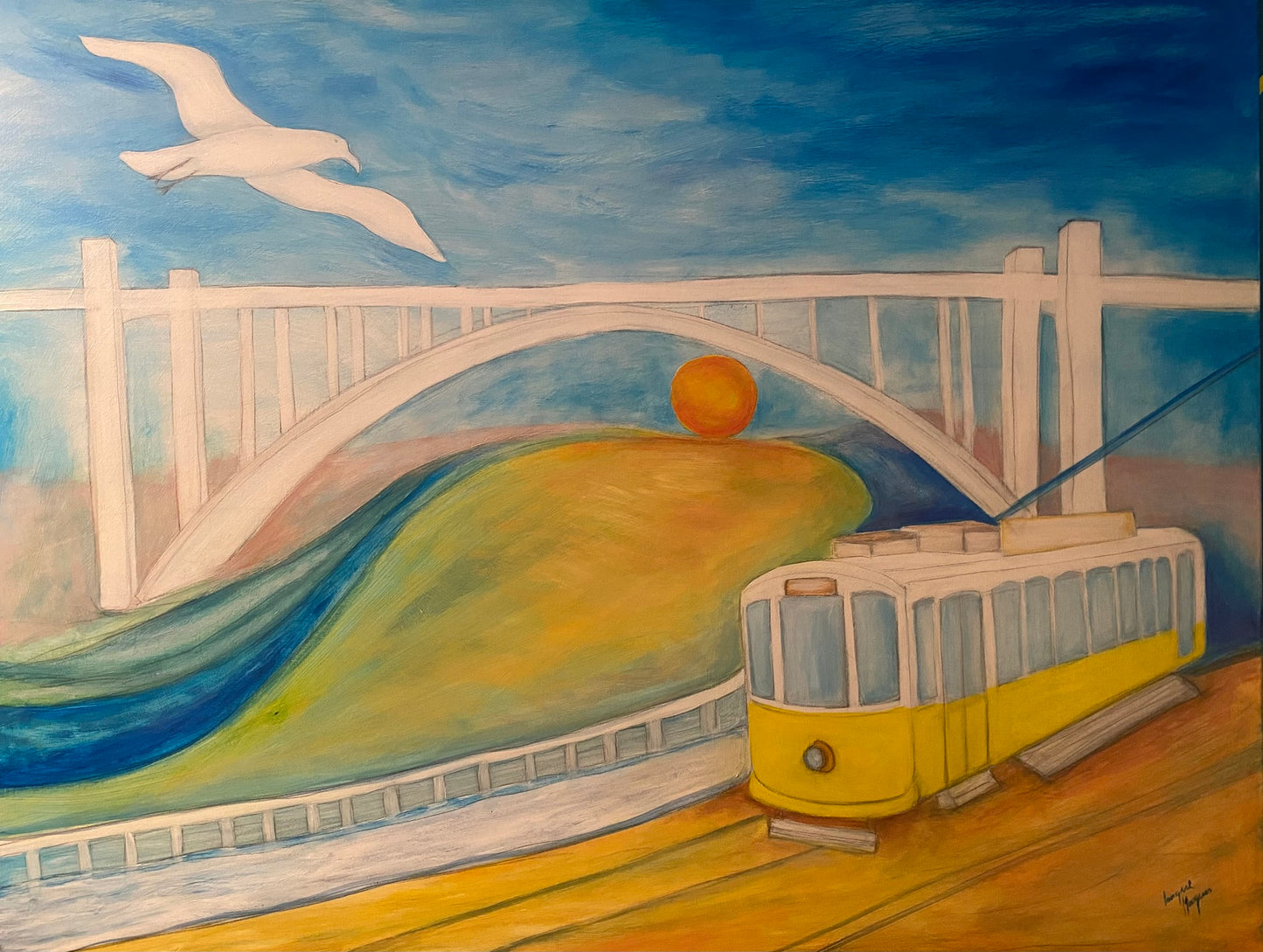 Ponte Arrábida eo Eléctrico