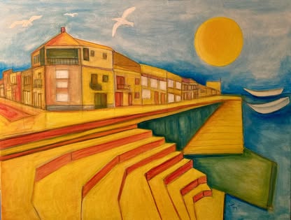 Peintures Vie Urbaine et Architecture